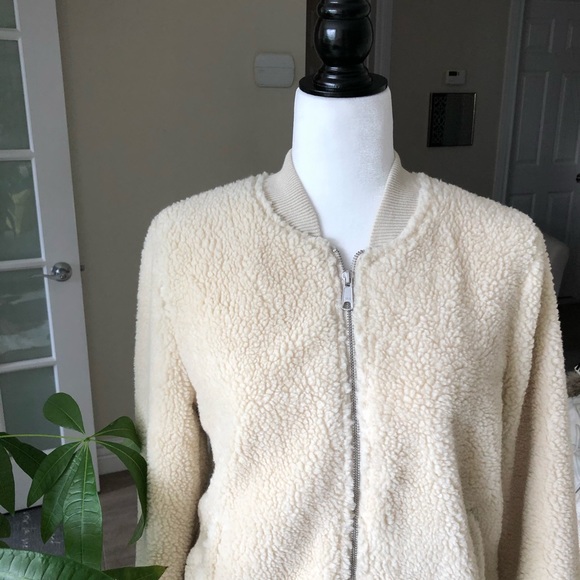 Comfy sherpa Sweater jacket - Picture 12 of 12